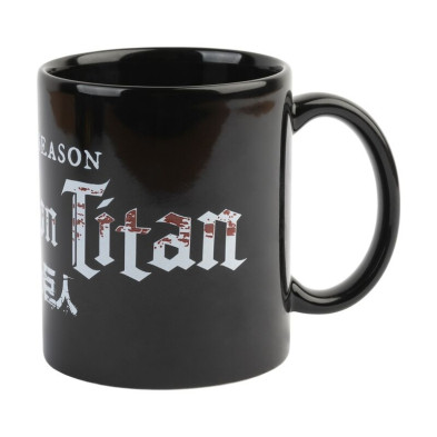 Taza Logo Attack On Titan 350ml